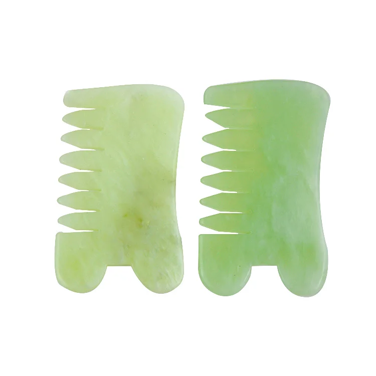 PZ Crystal Facial Scraper Guasha Comb Stone Jade Guasha Board Treatment Board Of Guasha