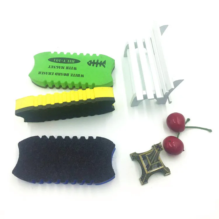 Colorful Thick Felt Whiteboard Blackboard Cleaner Magnetic Eraser