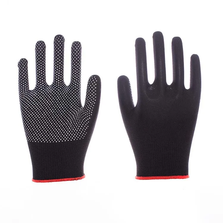 
Beautiful design winter knitted gloves nitrile glove working white cotton gloves for eczema 