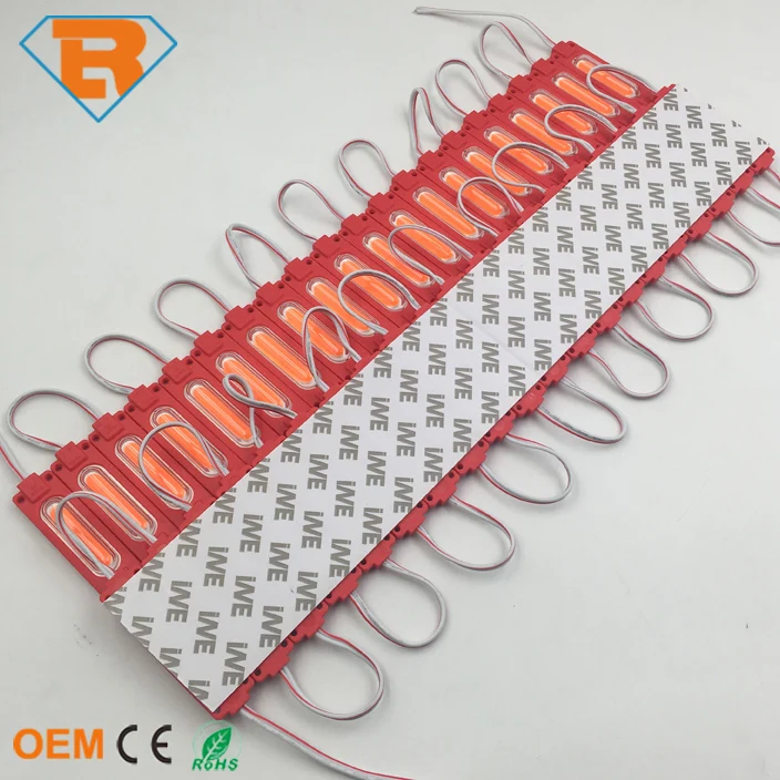 Waterproof IP67 DC12V 2W COB Injection LED Module with Transparent Lens For Outdoor  LED Sign Logo Box Lighting