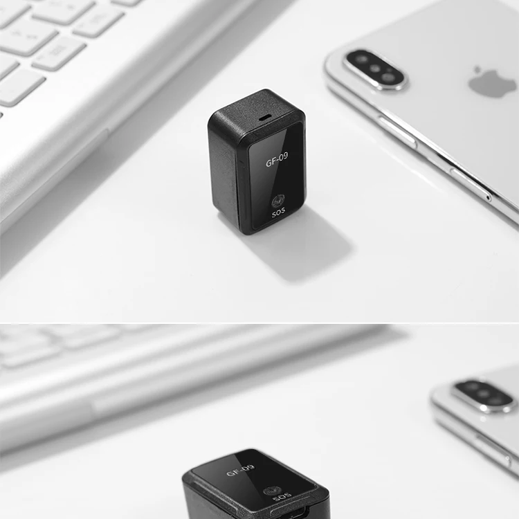 2019 New Arrive GPS Mini GF- 09 Pet GPS Tracker SOS alarm With Free APP Mini GPS Tracking Device