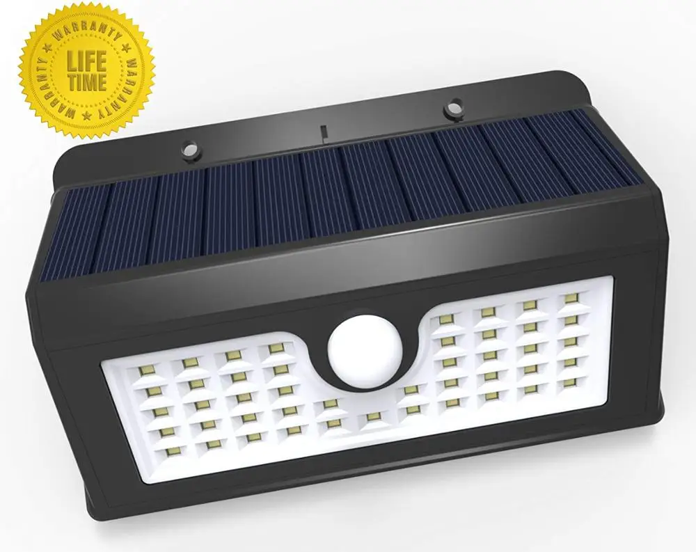 
Jiller 2-pack 45led Supper Bright Waterproof Outdoor Solar Energy Infrared Motion Sensor Wall Lights 