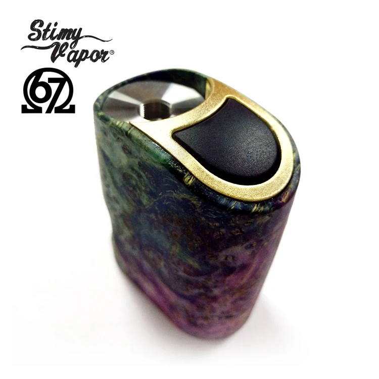 
2019 Trending products 67Mod Rave 18350 mini Mechanical Squonker Mod with 4ml Silicone Squonk Bottle 