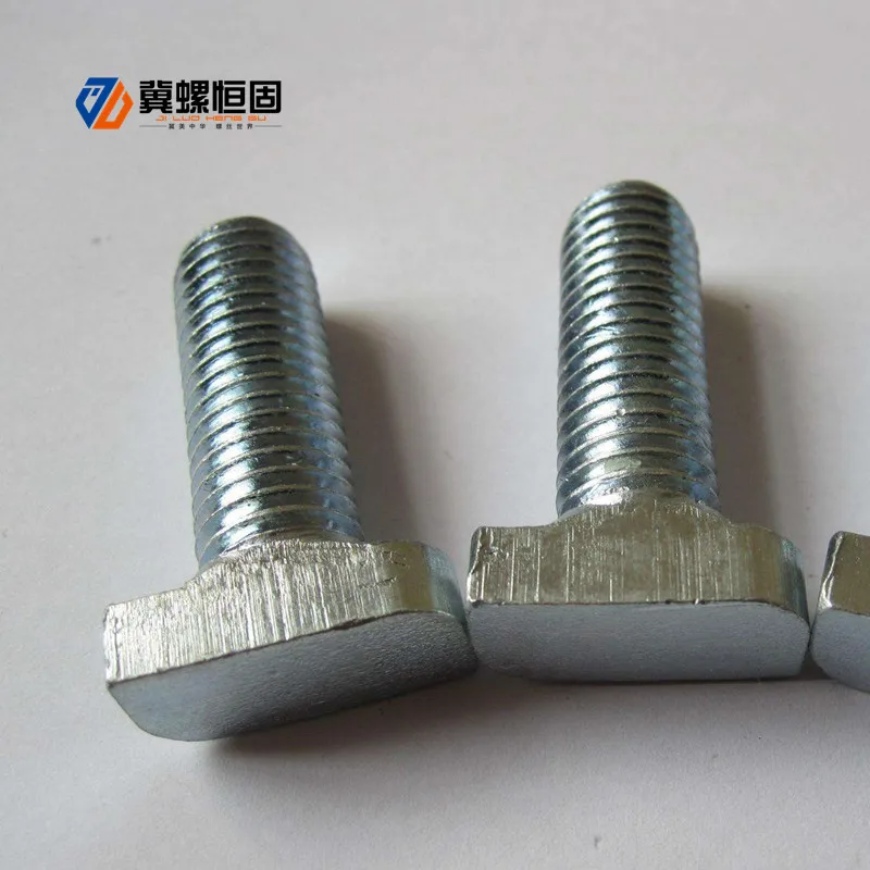 China Supply hammer t head bolt Stainless Steel Hammer Head T Bolts