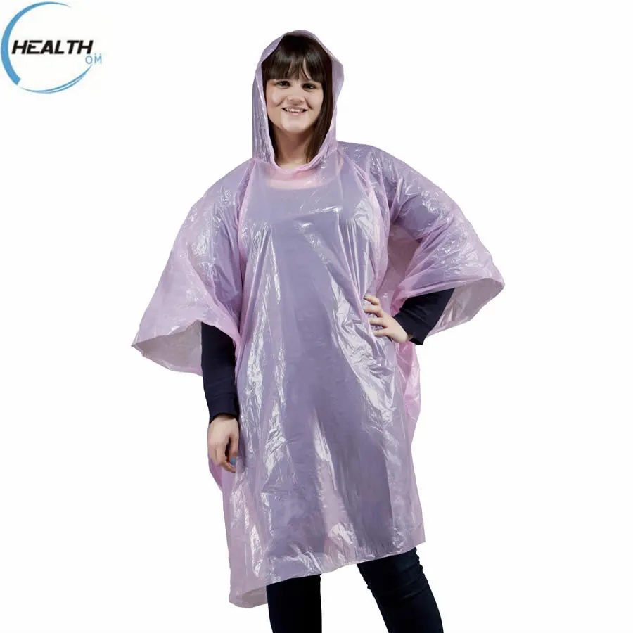 adult rain cape/pvc poncho/pvc waterproof long raincoat