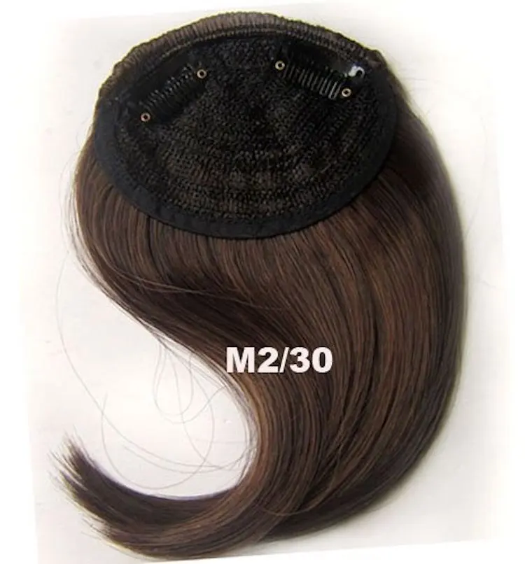 Фронтальные волосы челка естественный вид синтетические волосы челка