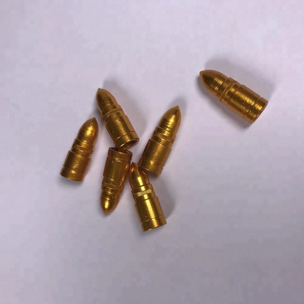 CNC bullet car tire air stem valve cap