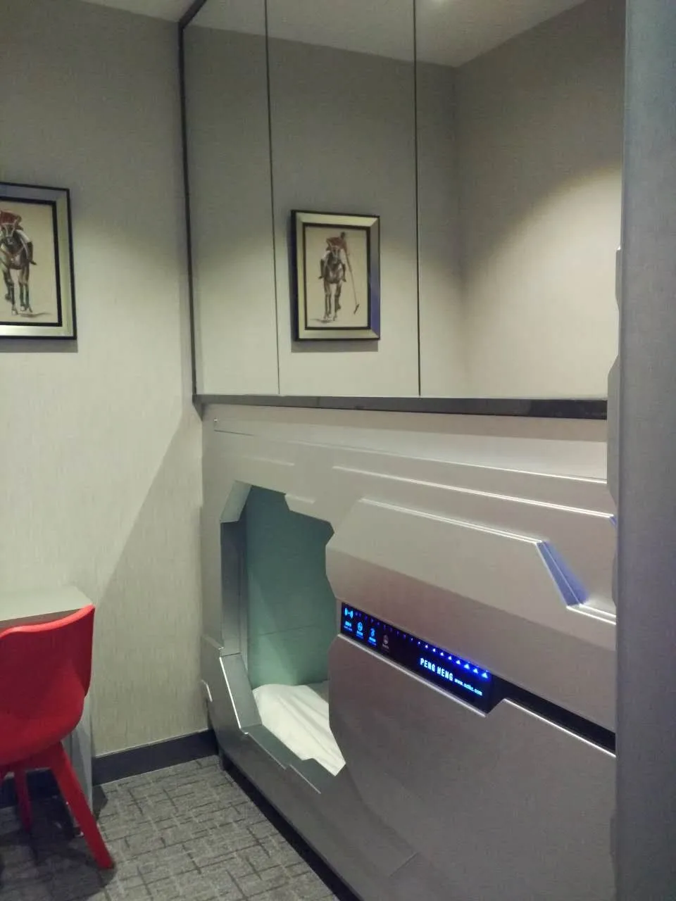 Stylish double bed designs capsule hotel bed factory price bunk beds double for express hotel, AirBnB,short time suit