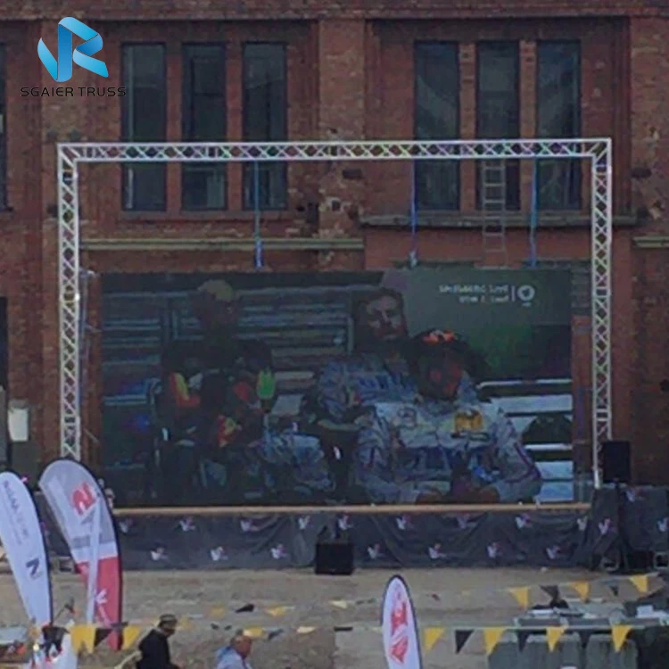 
 Сверхмощный светодиодный дисплей стенд фермы, светодиодный экран висит фермы  