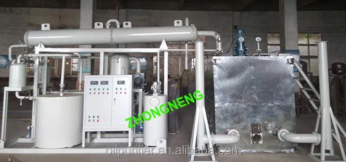 3 Tons Per Day Motor Oil Recycling Machine, Commercial Black Engine Oil Refining Machine