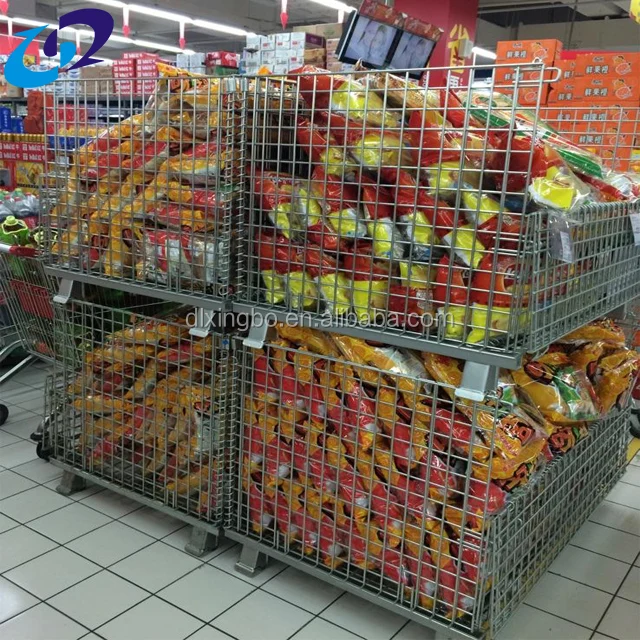 Dalian Xingbo Лидер продаж Оцинкованная складной MKetal Проволочной Клеткой