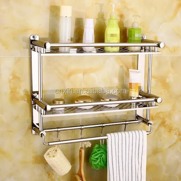 Лидер продаж, полки для ванной комнаты из нержавеющей стали A899