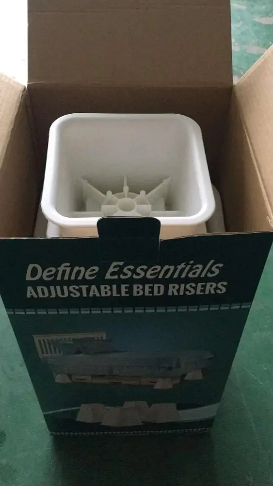 8 inch adjustable bed risers