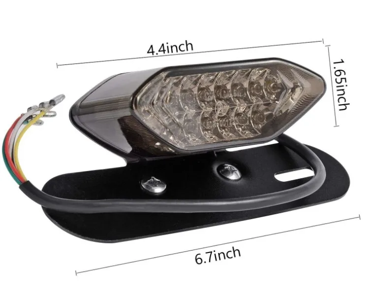 Стоп-сигнал и сигнал поворота для мотоцикла, 12 В