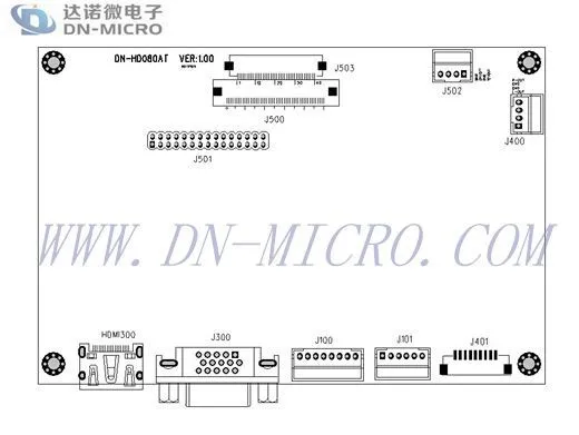 Original New 5-21.5 inch Lvds 10.1 Inch Lcd Driver Boards With Hd Mi Input