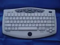 инфракрасная клавиатура с трекболом kcpq, полный размер, для промышленности, мультимедиа, htpc,