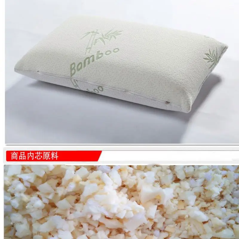 Miracle Original Bamboo Shredded Memory Foam Pillow with bamboo pillow Cover
