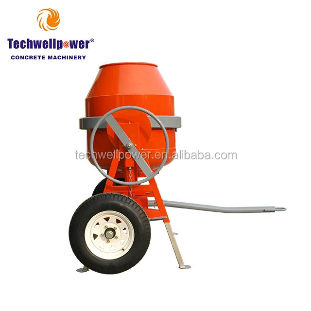 Factory direct sale 260L 300L 350L 400L 500L 600L cheap gasoline electric or diesel pin stand cement mixer machine