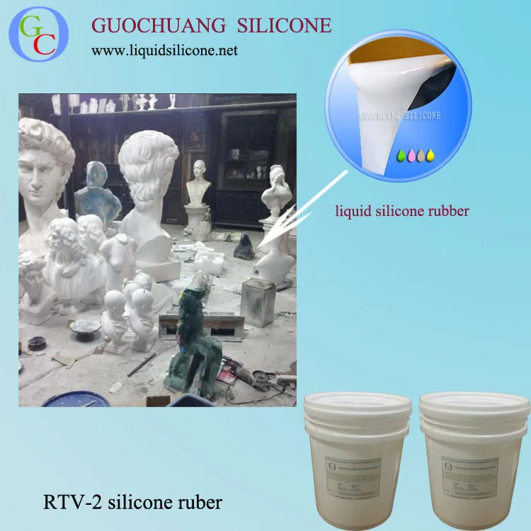 Продавать rtv-2 силиконовая резина для пресс-форм для статуи