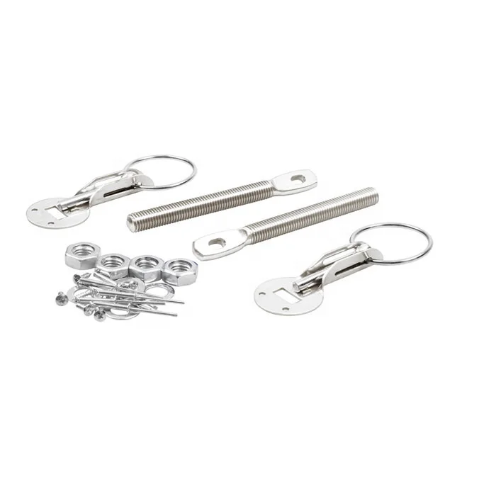 High Aluminum hood pin lock bonnet pin kits for Sale