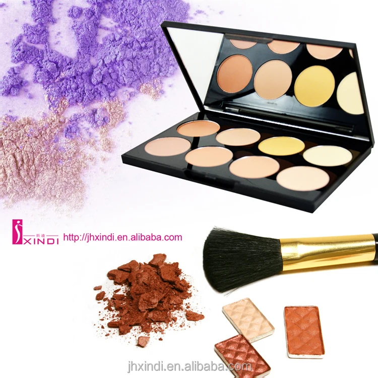 OEM ES676 Face Cosmetic Matte Finish Makeup Pressed Powder