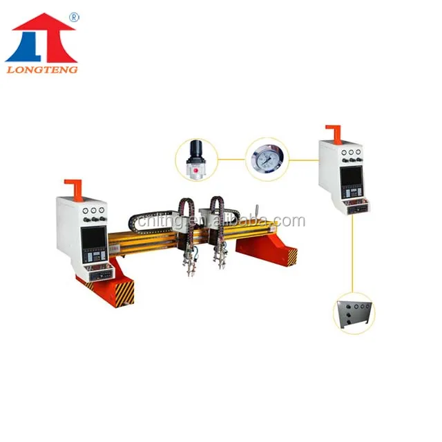 CNC gantry cutter oxy fuel panel control system
