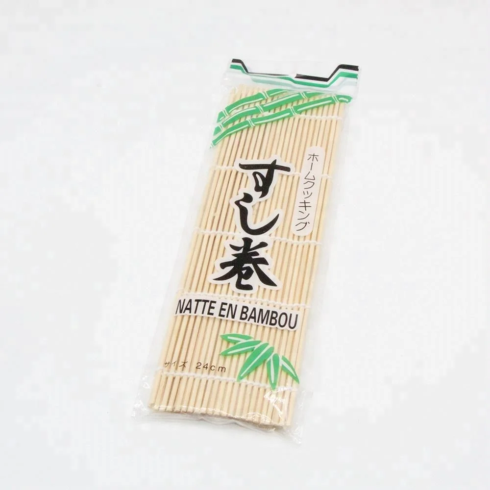 100% Natural bamboo Sushi Rolling Mat Healthy Easy Sushi Making Kit