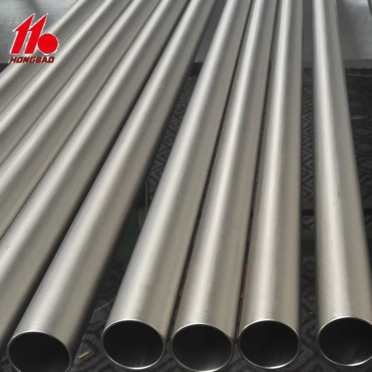 
China Titanium Tube ASTM B338 Gr2 for Heat Exchanger 