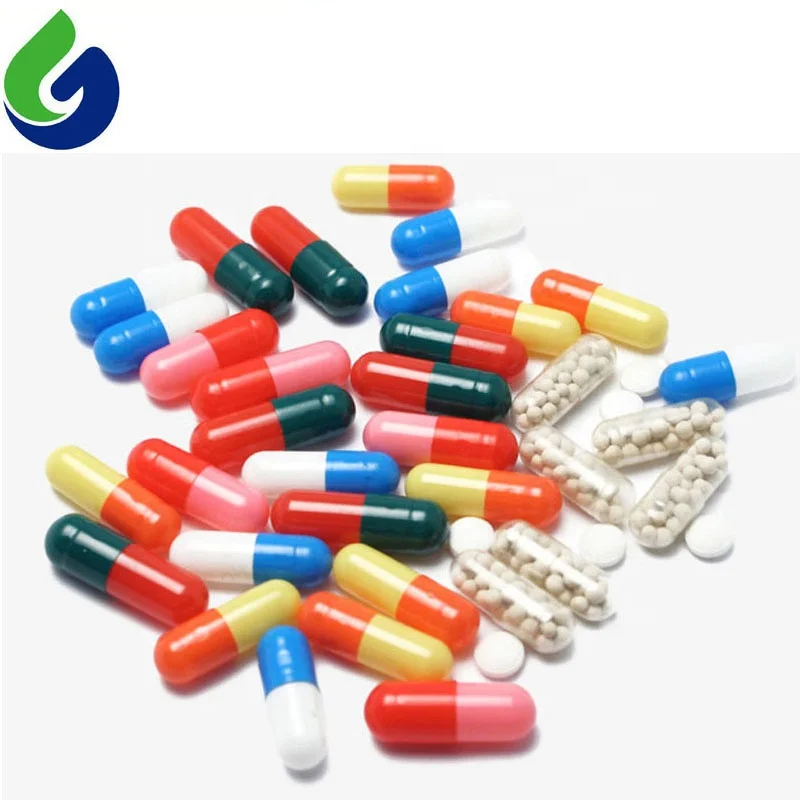 GMP enteric coated empty capsule 00 size