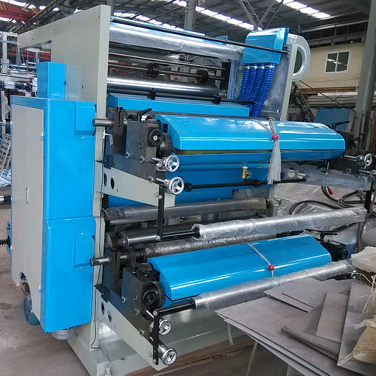 
China factory price 6 colour flexo printing machine for printing packing materials 
