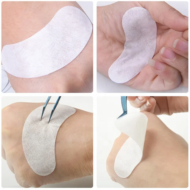 Wholesale Custom Logo  Moisture Tighten Hydrogel Eye Patch Under Gel Pads For Lash Extensions