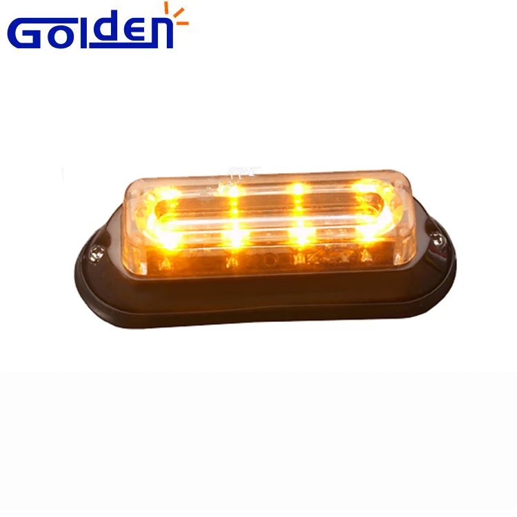 High bright 3w led lamp 9V 30V blue warning grill light head for ambulance