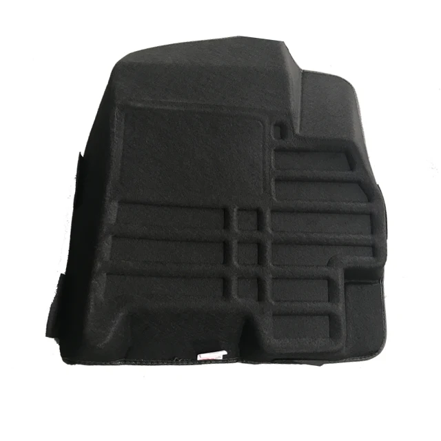 Wholesale Low Price heated car floor mats hot press leather carmats