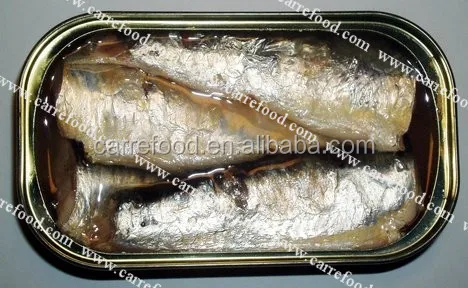 Консервированные рыбы на сардине easy open в масле 125 г | Без Чили