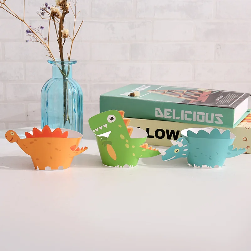 12 шт./упак. динозавр торт упаковочная машина и фигурки жениха невесты; Дино для вечеринок украшения торта на день рождения Baby Shower поставки