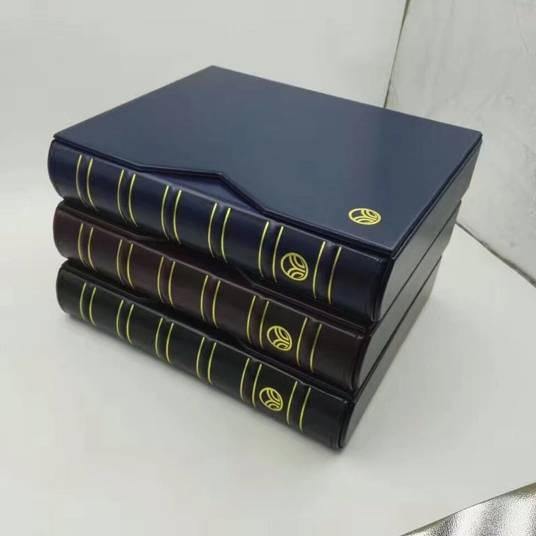 
 Рекламный подарок, классический альбом для монет для влюбленных, держатель для монет со встроенными 36 коробочками для монет  