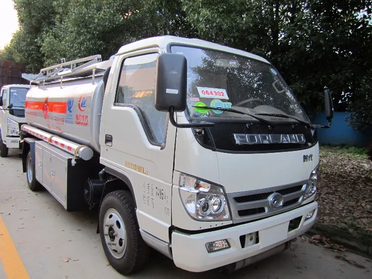 Forland 4000 liters truck fuel tank/truck tank fuel/tank fuel truck