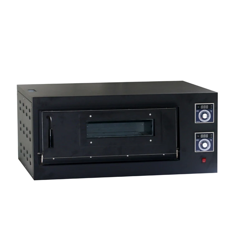 Коммерческая настольная печь для пиццы с газовым сжиженным нефтяным газом и подсветкой внутри для хлебобулочного ресторана