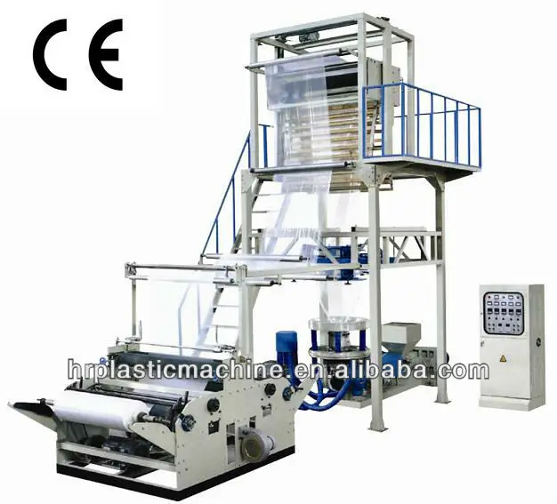 sj series 45 55 65 rotary head pe film extruder