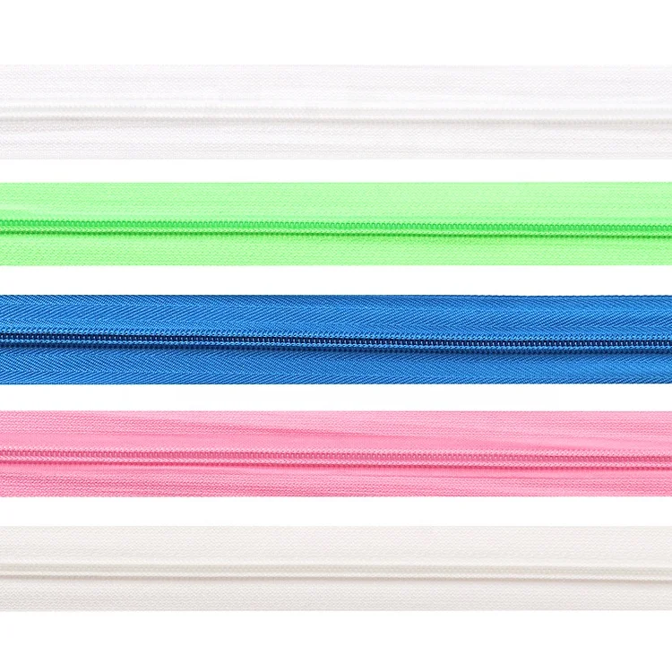 
Factory direct sale various sizes long chain high quality bags nylon zipper 