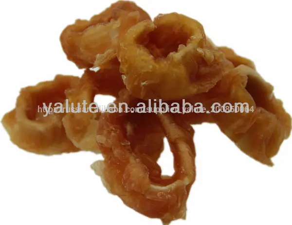 wholesale dry fish fillet ring from twisted dog chicken tooth eat