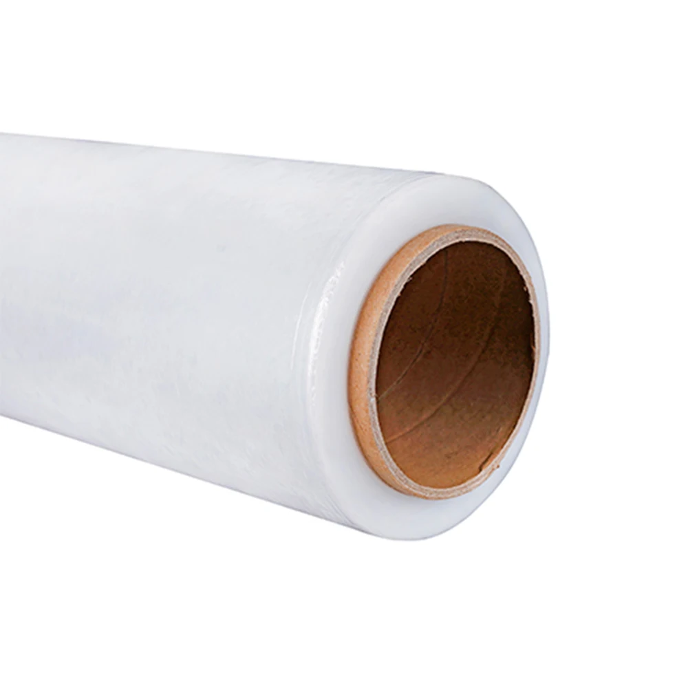 Transparent shrink material swater proof plastic hand roll wrap