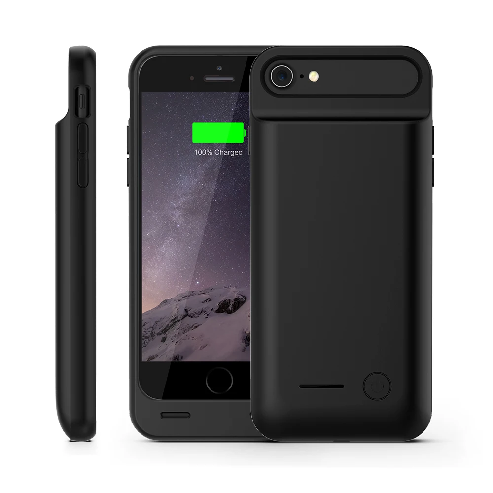 
Universal MFI external backup TPU+ABS 3100 mAh Power Plastic Battery Case for iPhone 7/7plus 