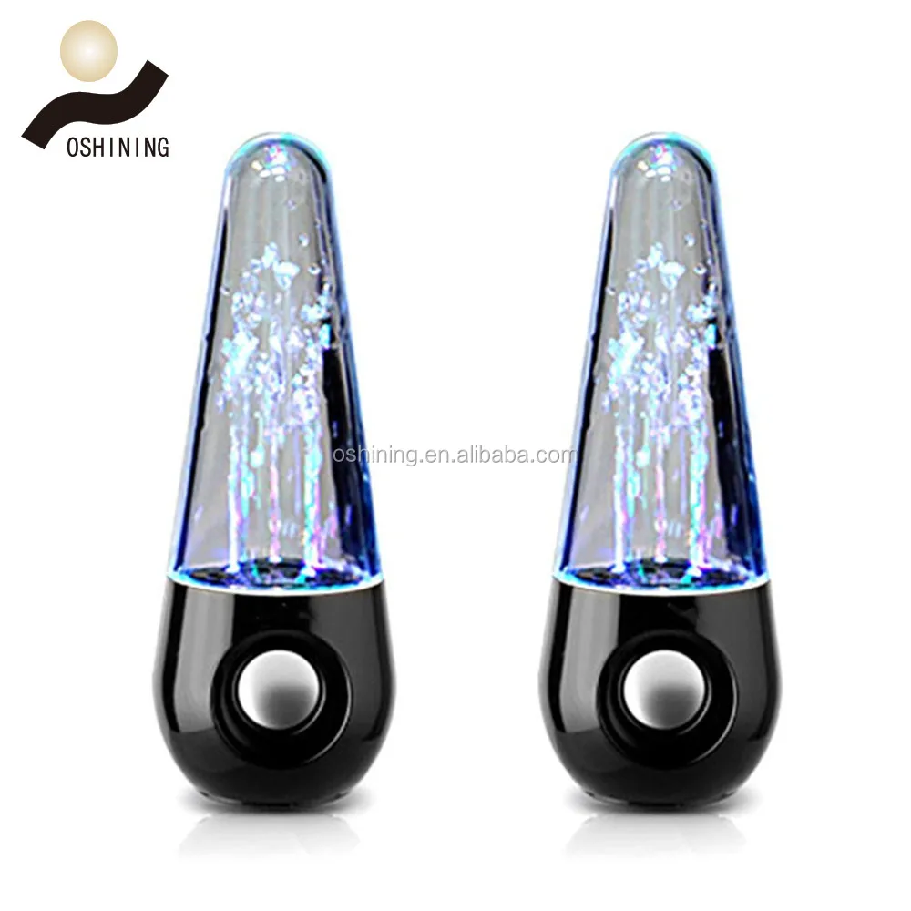 
Consumer Electronics Gifts Dual Water Dancing Speakers Wireless, Light Show Water Fountain LED Soundbox Speakers 