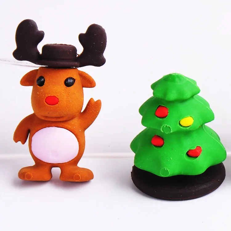 kids gift 5pcs fancy mini eraser