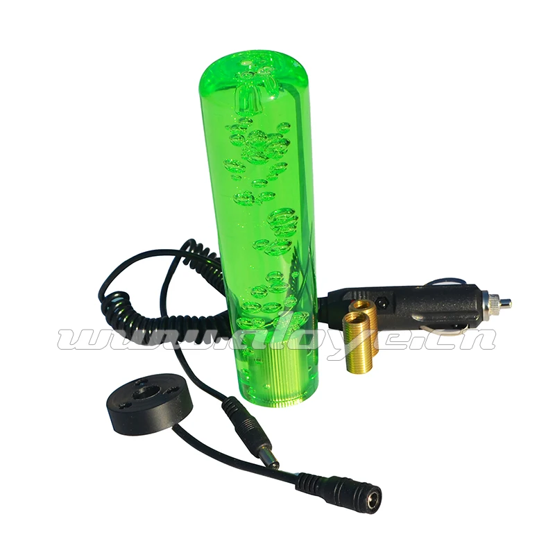 150mm Bubble Crystal Gear Shift Knob With LED Light