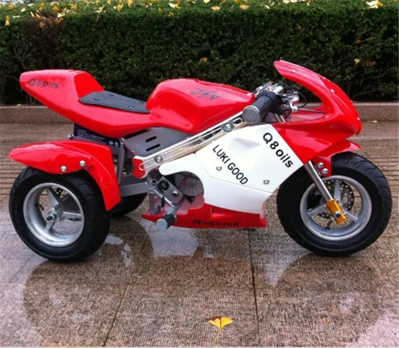 Electric Mini Three Wheels Pocket Bike for Kids 24v 300w