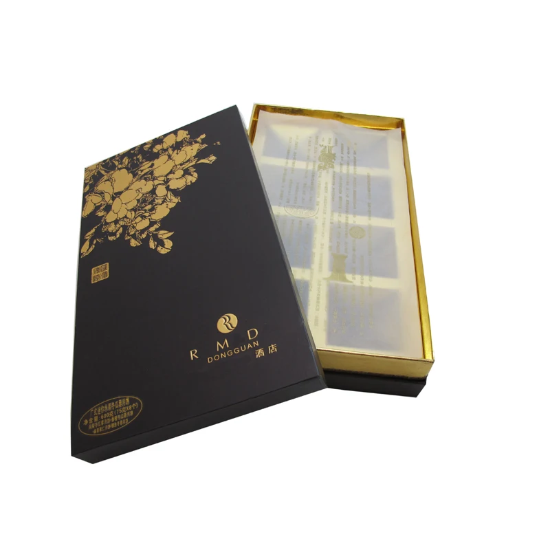 DongGuan Supplier Custom Printing Design Moon Cake Paper Box White Cheap Price