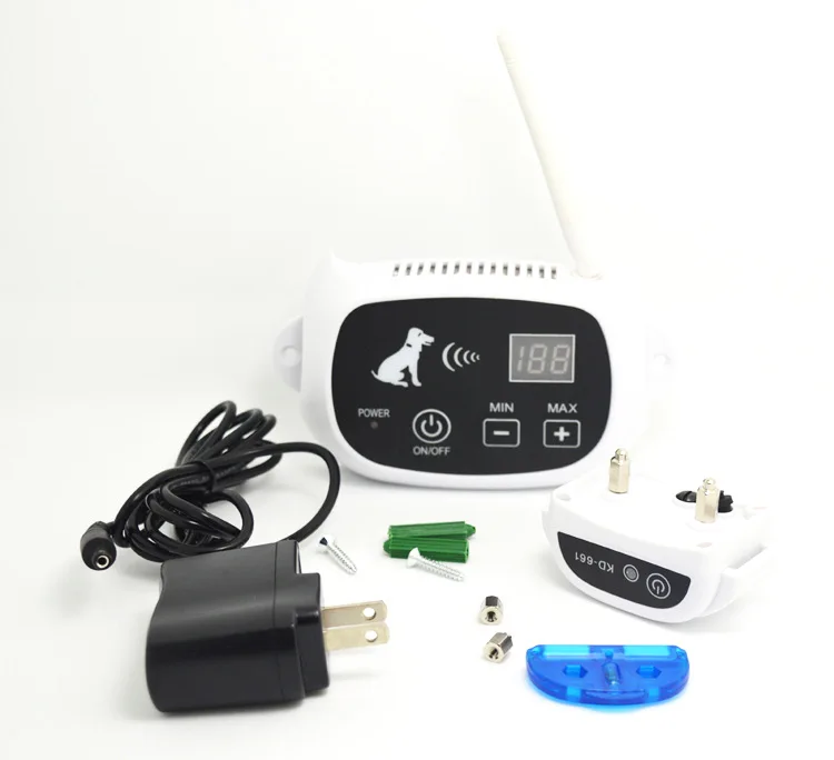 
Wireless Electric Dog Fence Fencing System Safety Pet Waterproof Train Control Device Dog Training Collar 