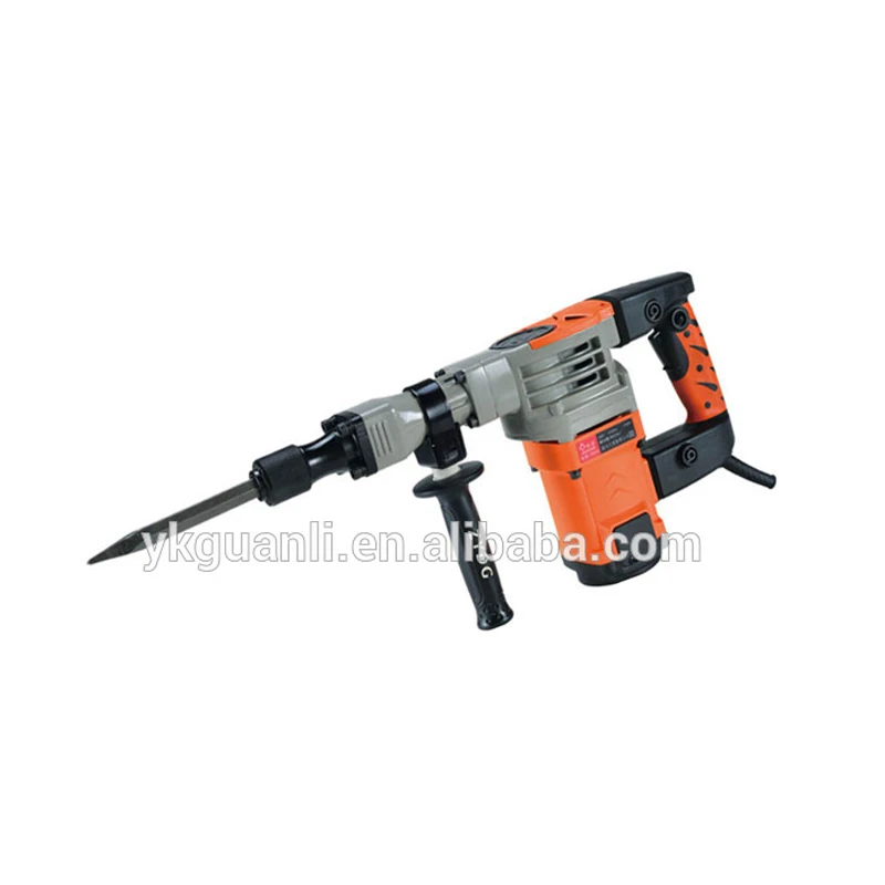 small demolition hammer drill in electric hammer / jackhammer breaker hammer 1250W